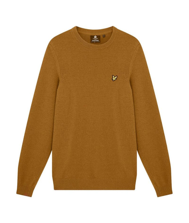 Sudadera Lyle & ScottV1-Crew Neck Dorado Hombre