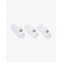Calcetines Nike Everyday Plus Cushioned blanco