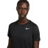 Camiseta de running Nike Dri-FIT negro Mujer