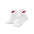 Calcetines de fitness Nike Everyday Essential gris/blanco/negro