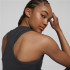 Camiseta de fitness Puma Fit Eversculpt Fitted Tank negro Mujer