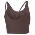 Top de yoga Puma Studio Ultrabare Strappy marrón Mujer