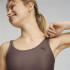 Top de yoga Puma Studio Ultrabare Strappy marrón Mujer
