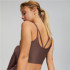 Top de yoga Puma Studio Ultrabare Strappy marrón Mujer