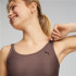 Top de yoga Puma Studio Ultrabare Strappy marrón Mujer