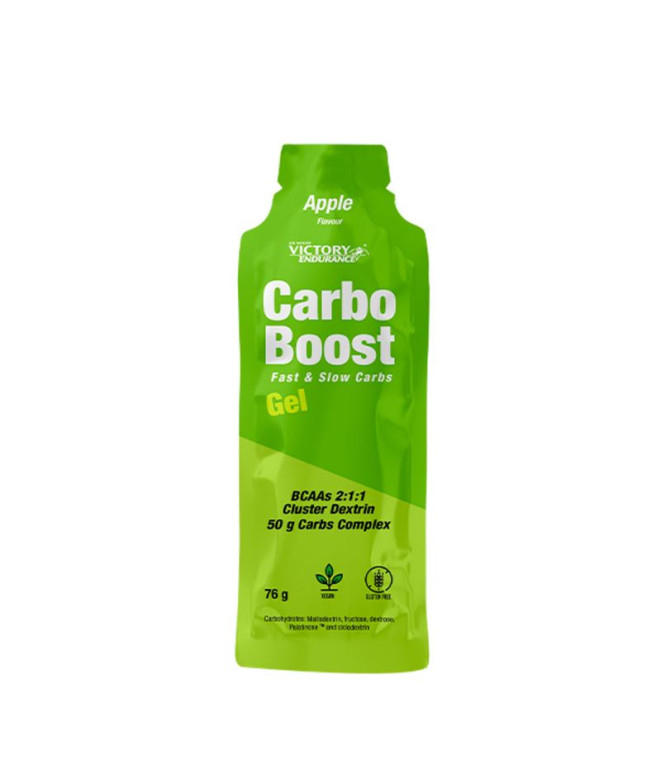 Gel Victory Endurance Carbo Boost Green Apple