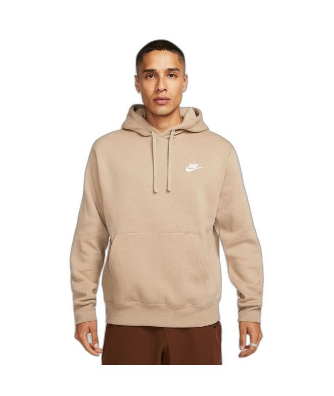 Sudadera Nike Sportswear Club beige Hombre