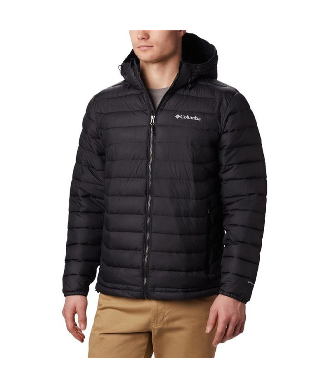 Chaqueta de montaña Columbia Powder Lite negro...