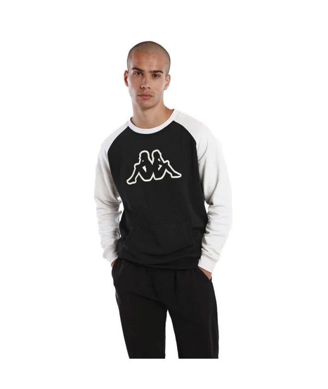Sudadera Kappa Logo Zaimali negro Hombre