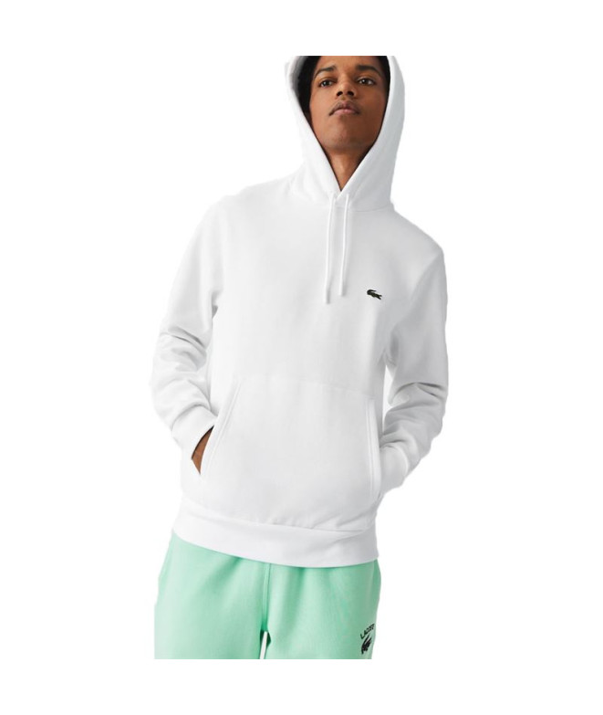 Sudadera con capucha Lacoste Sweatshirt blanco...