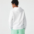 Sudadera con capucha Lacoste Sweatshirt blanco Hombre