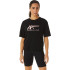 Camiseta de fitness Asics Tiger negro Mujer