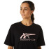 Camiseta de fitness Asics Tiger negro Mujer