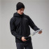 Chaqueta de montaña Berghaus Kember Vented Shell negro Hombre