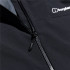Chaqueta de montaña Berghaus Kember Vented Shell negro Hombre