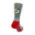 Calcetines Running Kamuabu uper Hero Gris Unisex