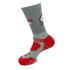 Calcetines Running Kamuabu uper Hero Gris Unisex