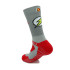 Calcetines Running Kamuabu uper Hero Gris Unisex