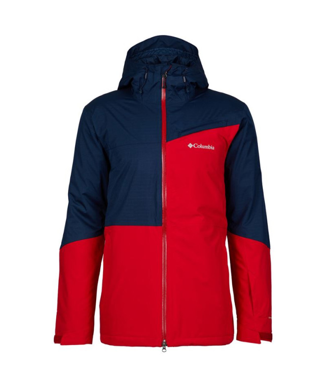 Chaqueta de montaña Columbia Iceberg Point rojo...
