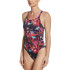 Bañador de natación Nike Fastback floral mujer