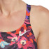 Bañador de natación Nike Fastback floral mujer