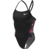 Bañador de natación Nike Fastback negro mujer