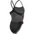 Bañador de natación Nike Fastback negro mujer