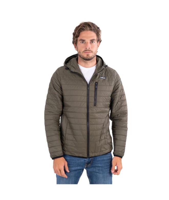 Chaqueta Hurley Balsam Quilted Packable verde...