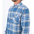 Camisa Hurley Santa Cruz Azul Hombre