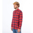 Camisa Hurley Portland Organic Rojo Hombre