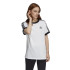 Camiseta adidas Originals 3 Stripes blanco Mujer