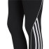 Mallas adidas 3 Stripes negro Mujer