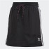 Falda adidas 3 Stripes negro Mujer