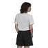 Camiseta adidas Tiny Trefoil blanco Mujer