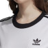 Camiseta adidas 3 Stripes blanco Mujer