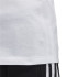 Camiseta adidas 3 Stripes blanco Mujer