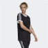 Camiseta adidas 3-Stripes negro Mujer