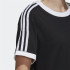 Camiseta adidas 3-Stripes negro Mujer