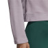 Sudadera adidas Cropped lila Mujer