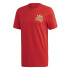 Camiseta adidas Multifade roja Hombre