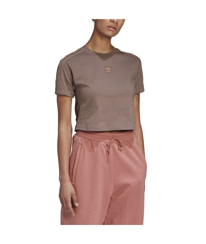Camiseta adidas T-shirt marrón Mujer