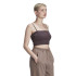 Camiseta adidas marrón Mujer
