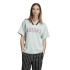 Camiseta adidas Boyfriend azul Mujer