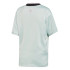 Camiseta adidas Boyfriend azul Mujer
