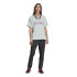 Camiseta adidas Boyfriend azul Mujer