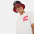 Camiseta The North Face Fine blanco/rosa Hombre