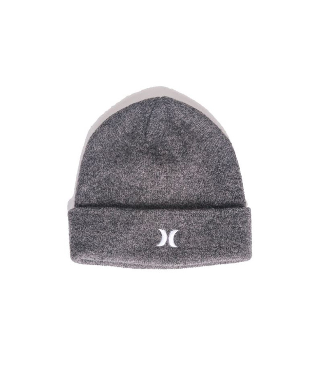 Gorro Hurley Beanie Icon Cuff gris Hombre