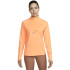 Sudadera de trail Nike Dri-FIT naranja Mujer