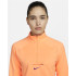 Sudadera de trail Nike Dri-FIT naranja Mujer