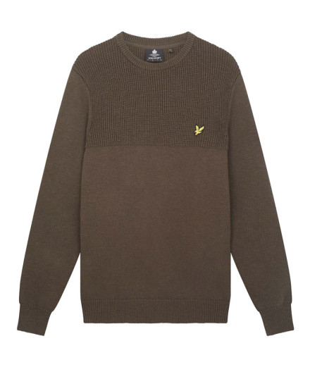 Sudadera Lyle & Scott V1-Crew Cottmerino Hombre